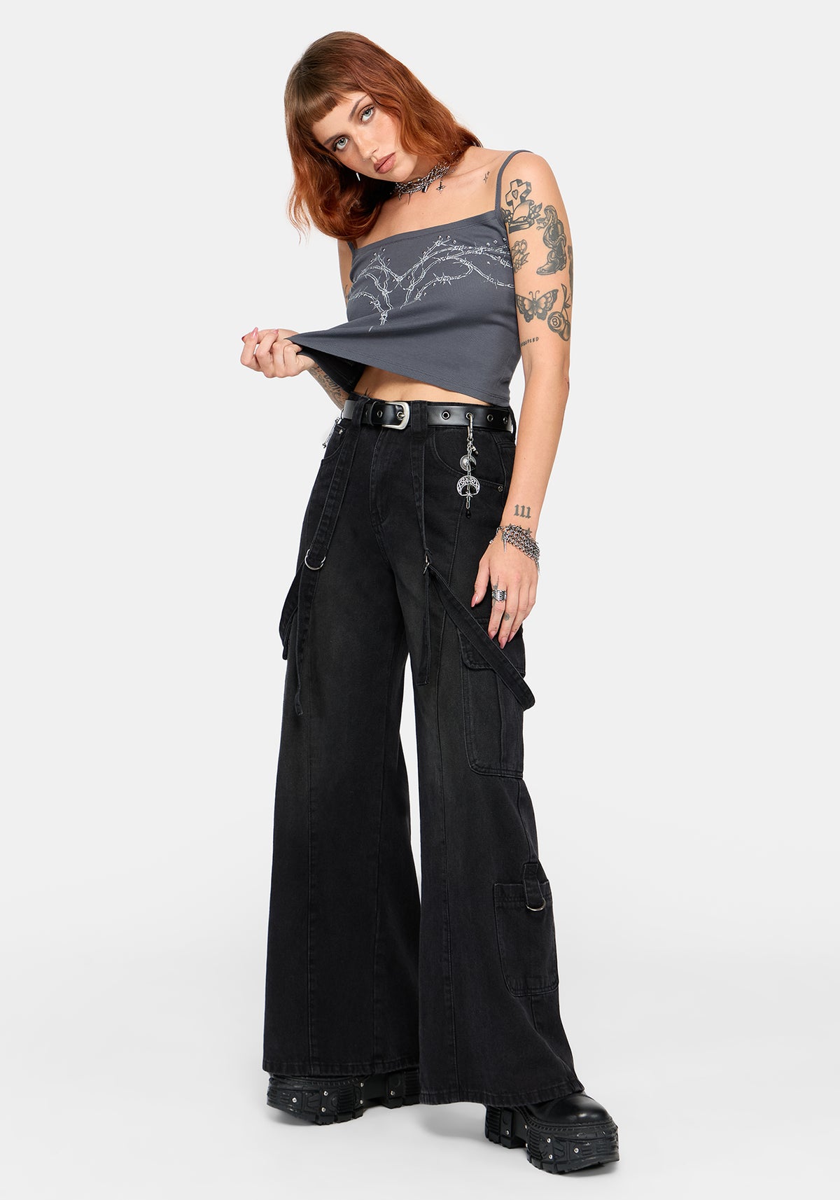 Rae Utility Relaxed Wide Leg Jean