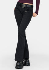 Ardian Seam Low Rise Kick Flare Jean