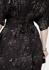 Peaseblossom Celestial Tie Back Mini Dress