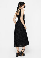 Lunafern Fern Print Cami Midaxi Dress