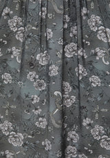 Meadow Floral Serpent Print Cami Midi Dress