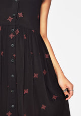 Sublime Witches Knot Embroidered Mini Dress