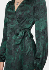 Solara Toile Print Maxi Dress