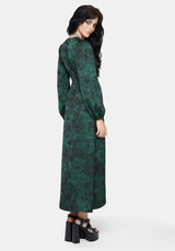 Solara Toile Print Maxi Dress