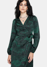 Solara Toile Print Maxi Dress