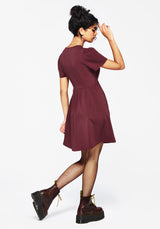 Essence Short Sleeve Mini Dress