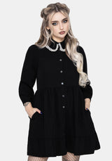 Salem Collar Mini Smock Dress
