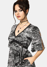 Nara Boudicca Printed Midi Dress