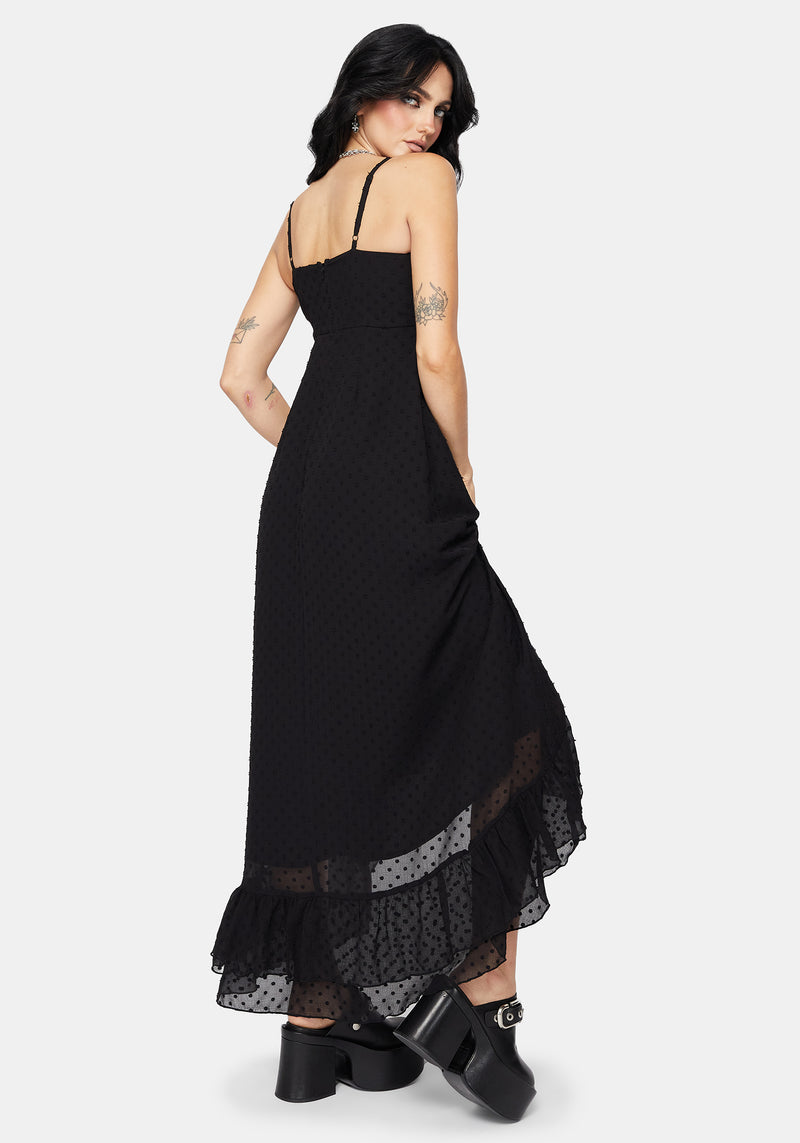 Reck Dobby Frill Cami Gown