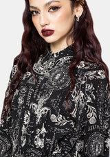 Trinity Moon Tiered Button Up Mini Shirt Dress