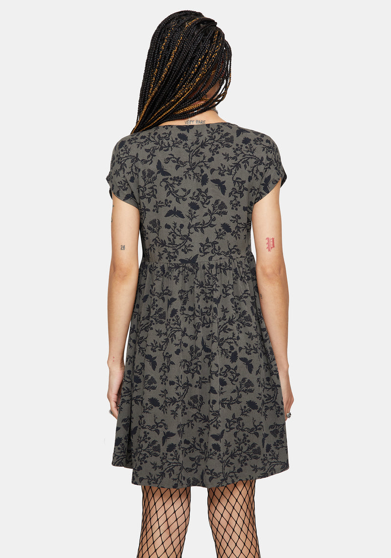 Morgana Mini Dress - Green