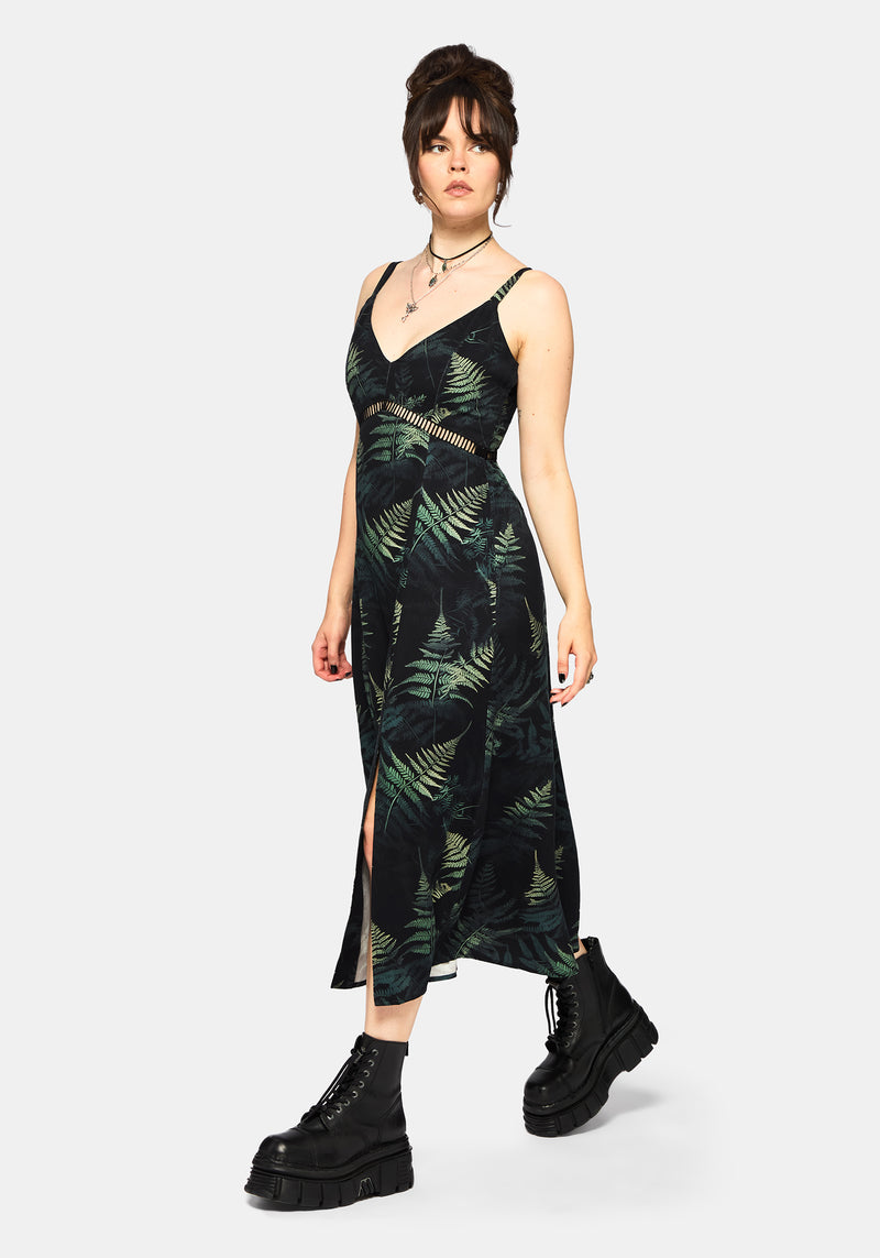 Fernery Printed Midaxi Cami Dress