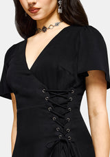 Sableine Wrap Midaxi Dress