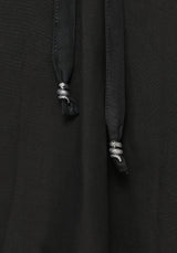 Morthira Open Back Lace Up Midaxi Dress