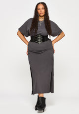 Deni Ruched Midaxi Dress