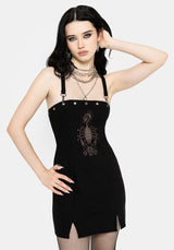Harper Eyelet Cross-Over Mini Dress UK 6