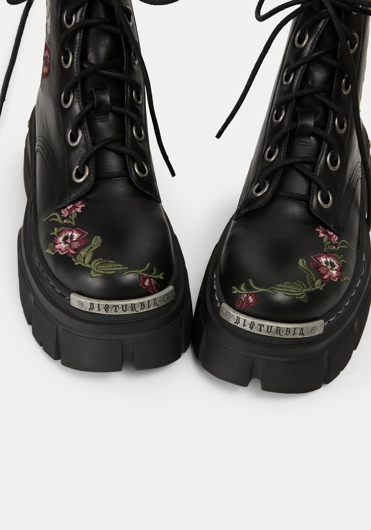 Drunella Embroidered Leather Boots UK 6
