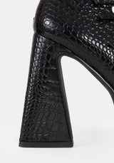 Scythera Multi Buckle Platform Heels UK 6