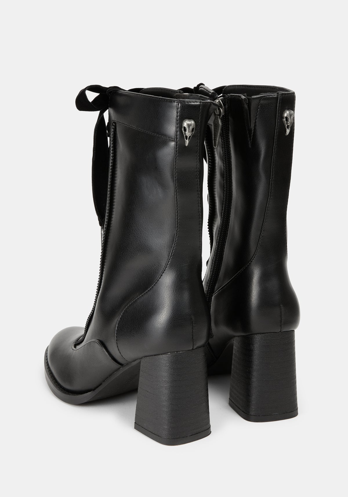 Lileena Heeled Lace Up Boots UK 6