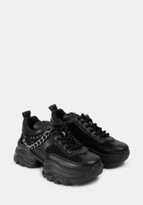Vornex Studded Leather Trainers
