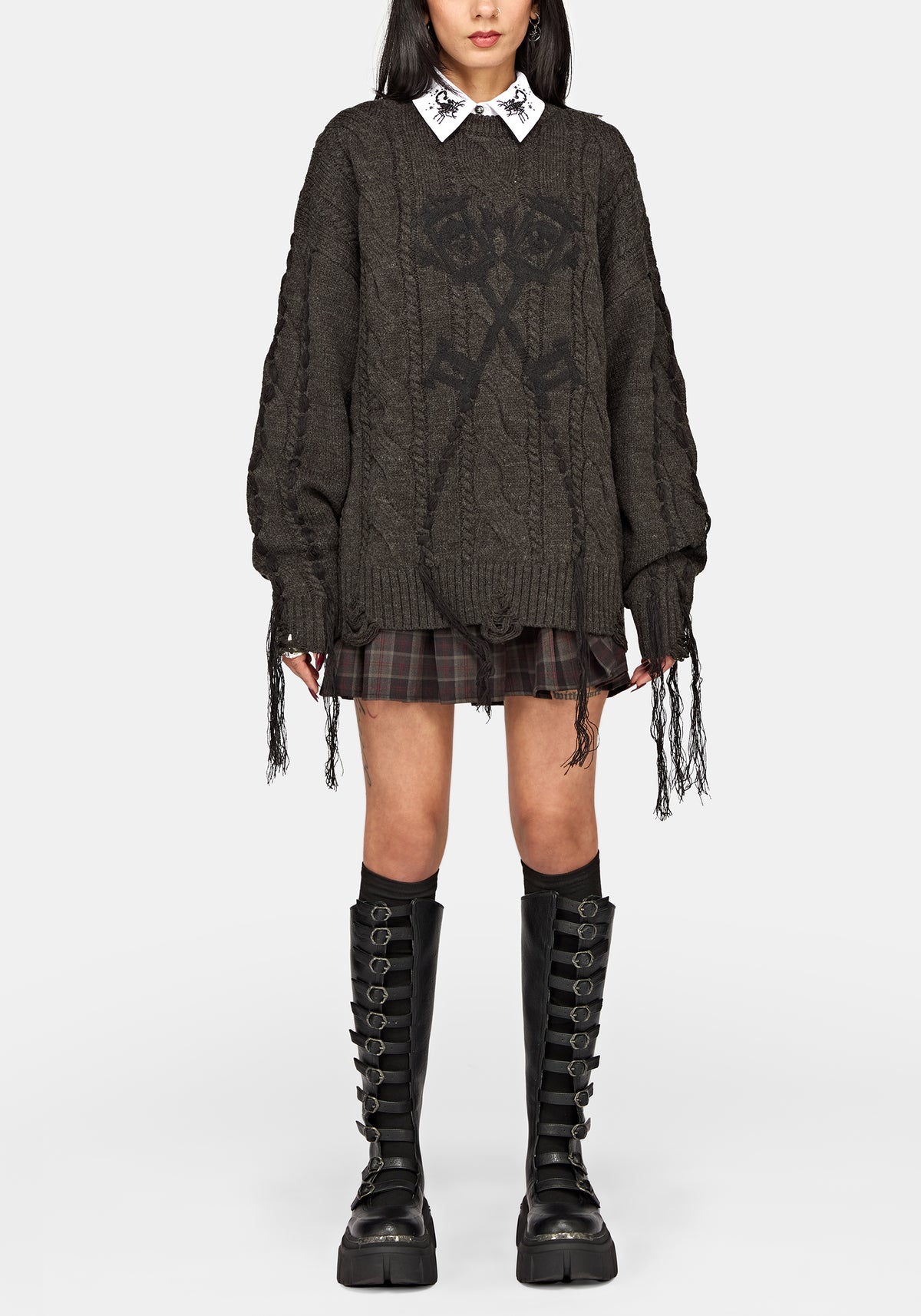 Velmora Tall Multi Buckle Platform Boots