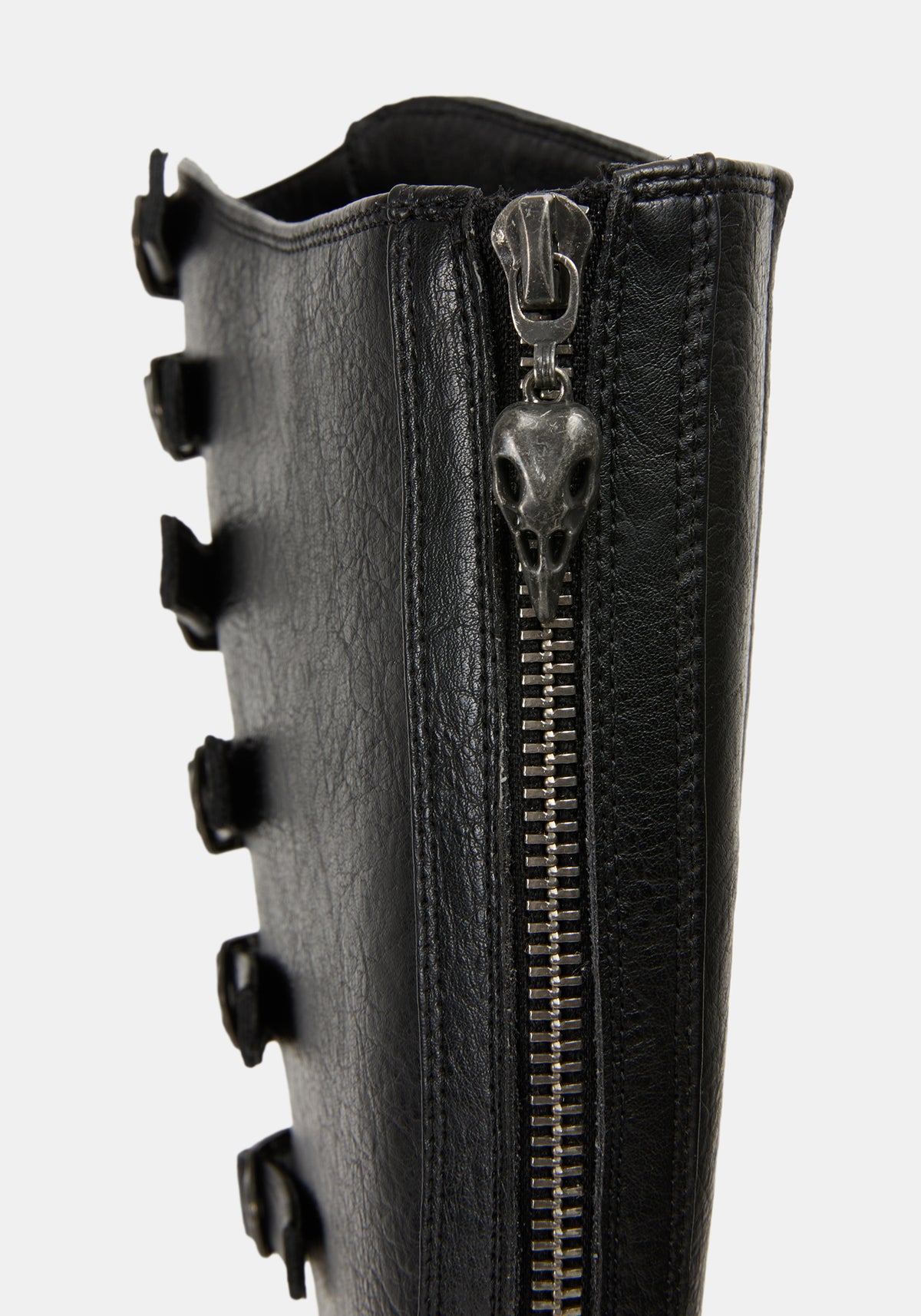 Velmora Tall Multi Buckle Platform Boots