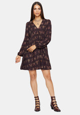 Bridget Buckled Boots - Burgundy