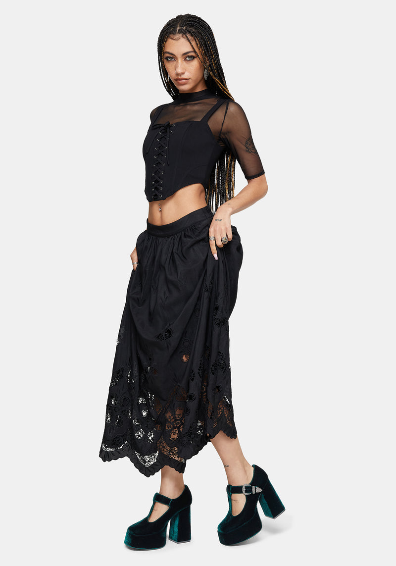 Sybil Velvet Mary Jane