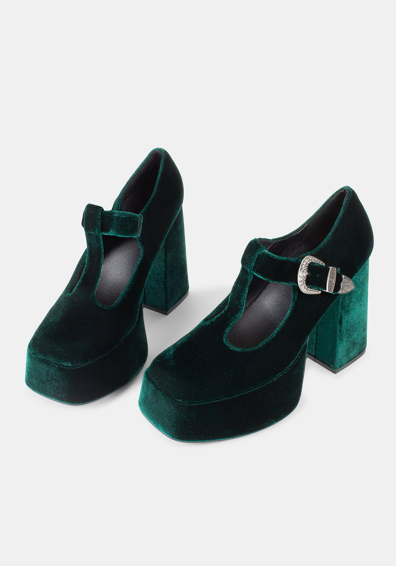 Sybil Velvet Mary Jane