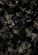 Harpyiai Print Tie Up Shirt