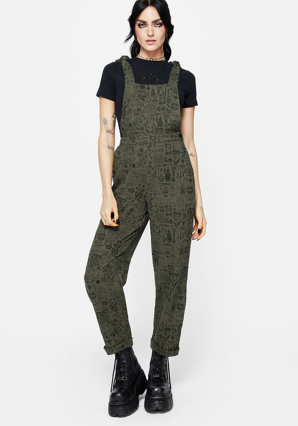 Taddea Cotton Relaxed Tie Detail Jumpsuit