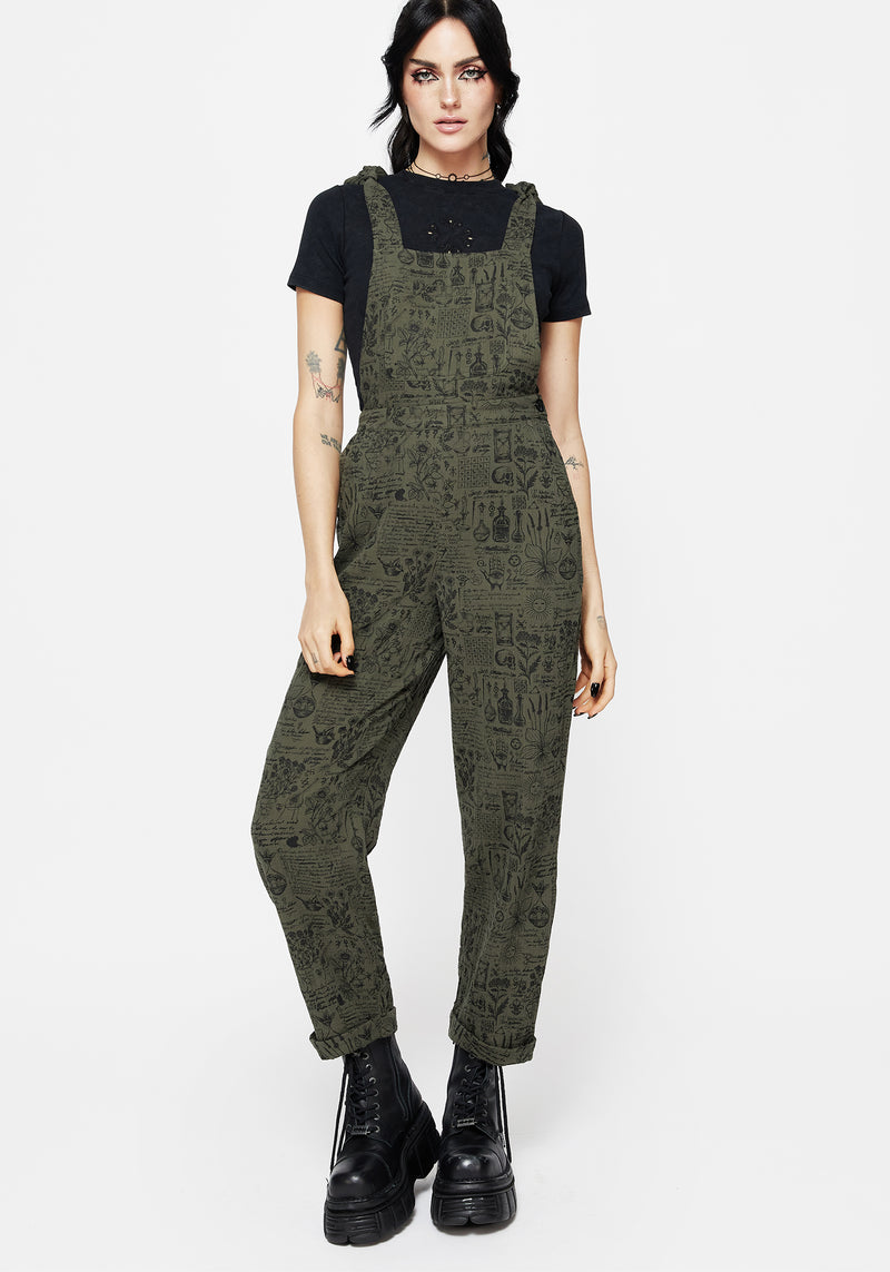 Taddea Cotton Relaxed Tie Detail Jumpsuit