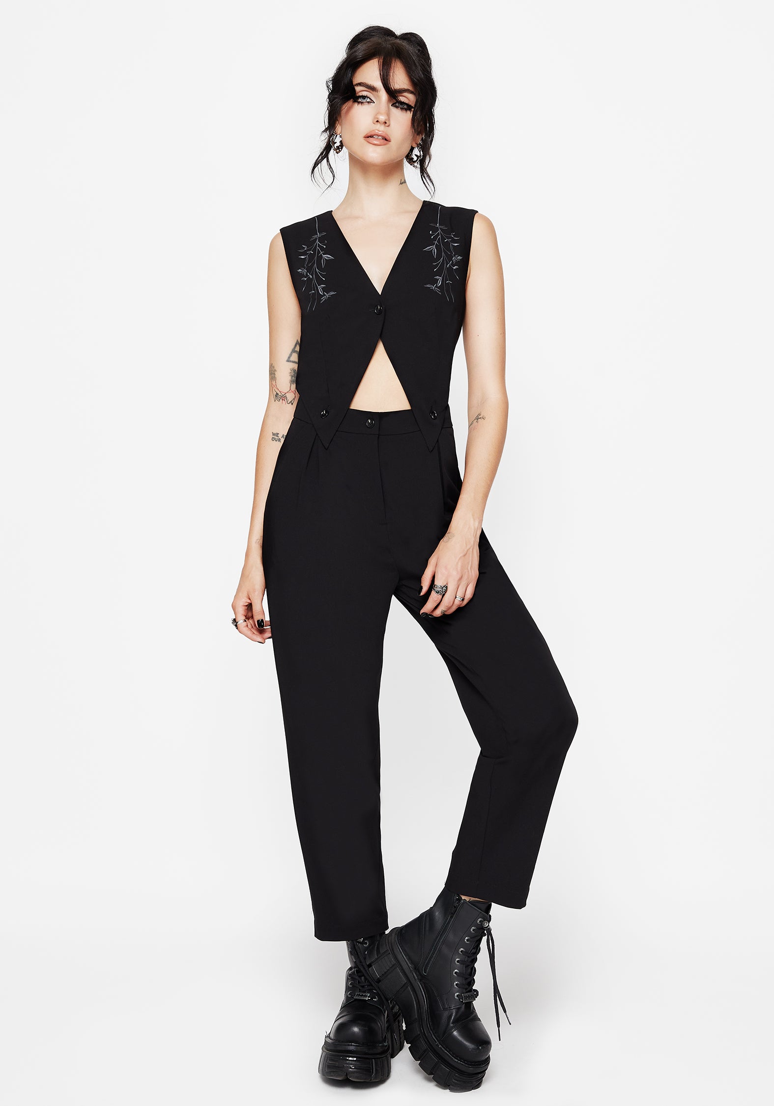 Damona Tailored Waistcoat and Trouser Set