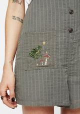 Koax Cotton Embroidered Cami Playsuit