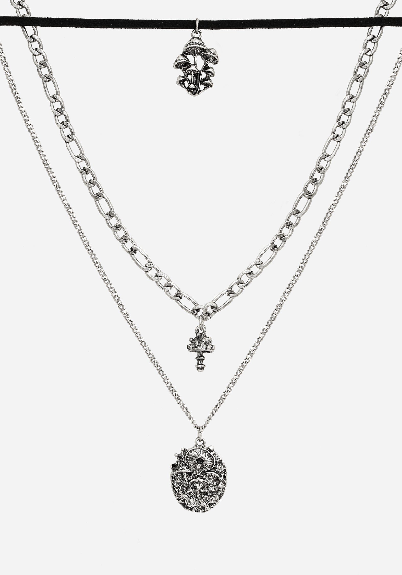 Fabula Layered Charm Necklace