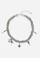 Eilir Twisted Vintage Charm Necklace