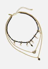 Ciela Moon Moth Layered Necklace