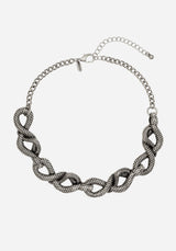 Silas Twisted Snake Choker