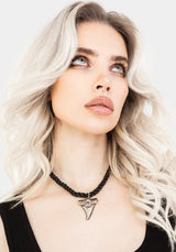 Shark Tooth Rope Necklace