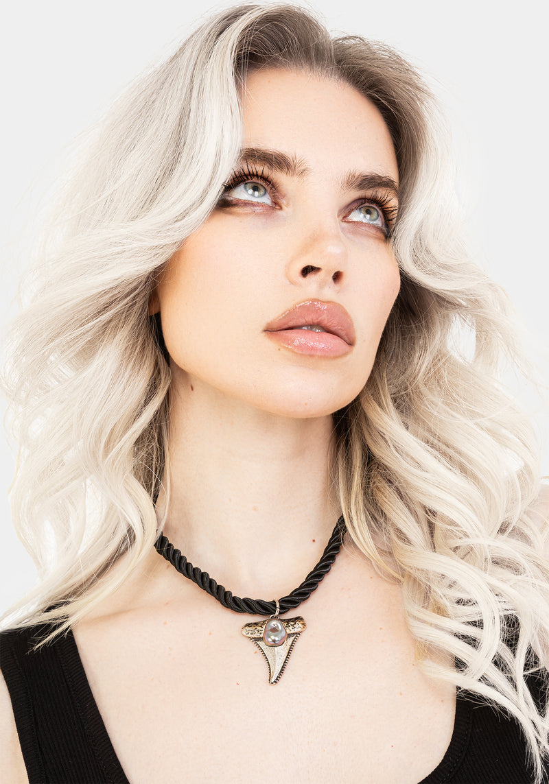 Shark Tooth Rope Necklace