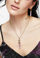 Vallum Cross Shard Necklace