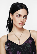 Vallum Cross Shard Earrings