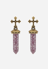 Vallum Cross Shard Earrings
