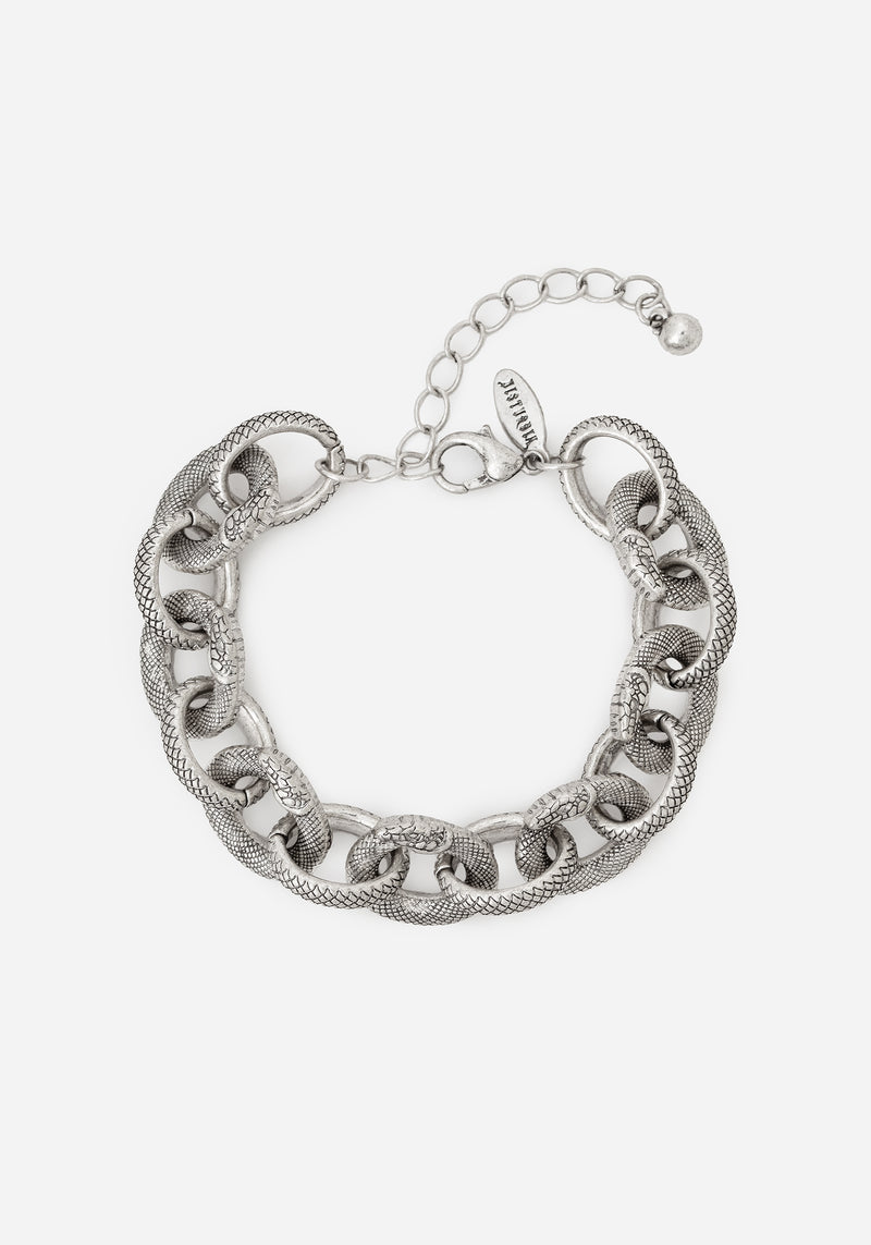 Silas Twisted Snake Chain Bracelet