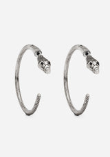 Ramona Snake Hoop Earrings