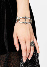 Electra Cross Link Chain Bracelet