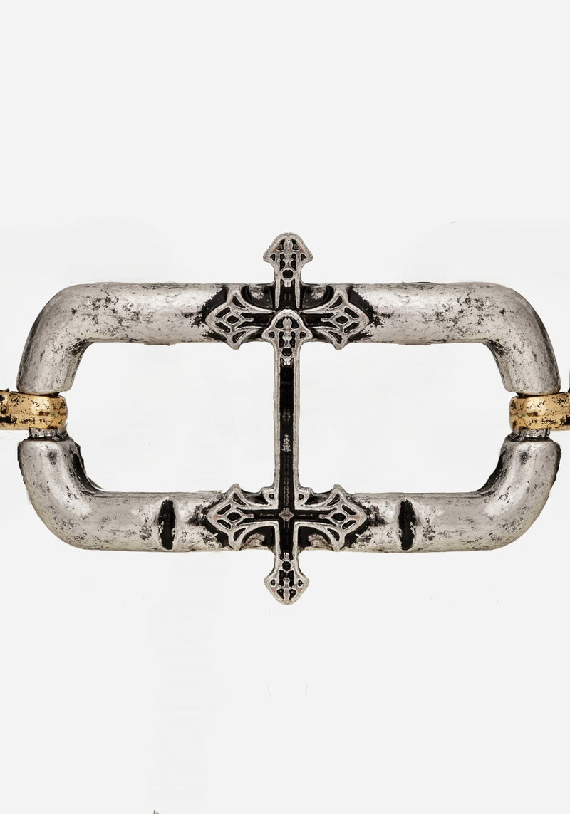 Electra Cross Link Chain Bracelet