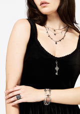 Electra Cross Link Chain Bracelet