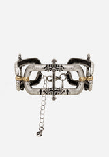 Electra Cross Link Chain Bracelet