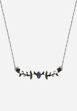 Widdershins Dark Rose Necklace